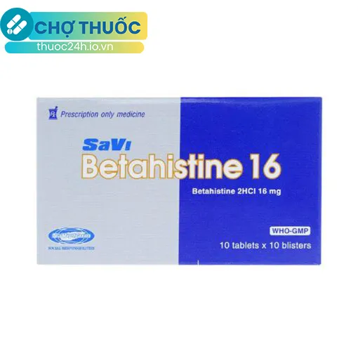 Savi Betahistine 16