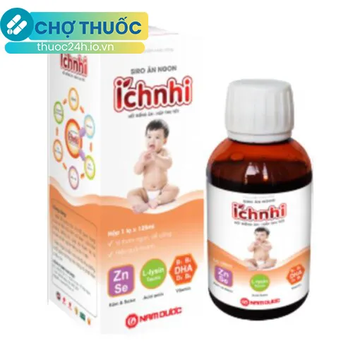 Siro Ăn Ngon Ích Nhi 125ml