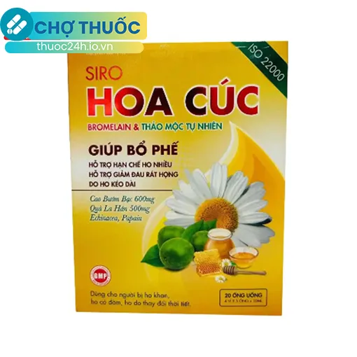 Siro Hoa Cúc