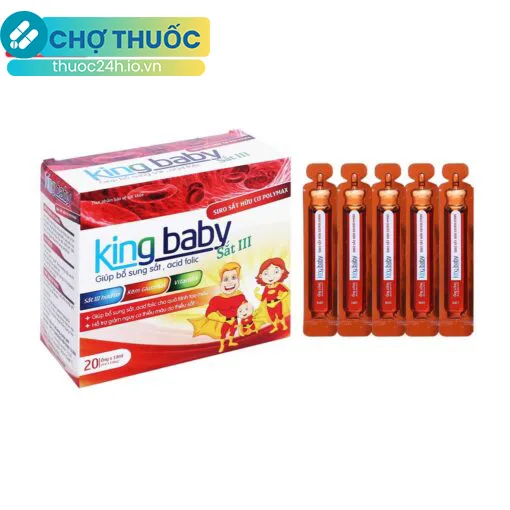 Siro Sắt Hữu Cơ Polymax King Baby