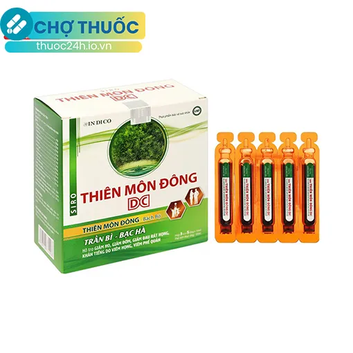 Siro Thiên Môn Đông DC ống 10ml