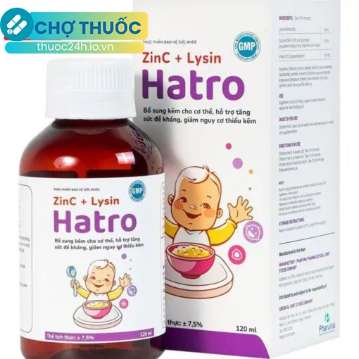Siro ZinC + Lysin Hatro