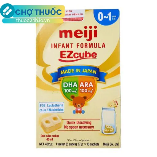 Sữa Meiji Infant Formula EZcube