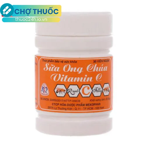 Sữa Ong Chúa Vitamin C Mekophar
