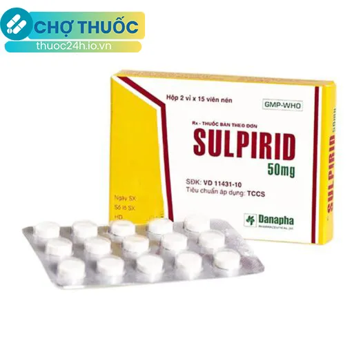 Sulpirid 50mg Danapha