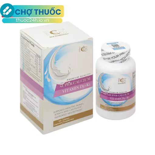 Super Calcium Vitamin D3 + K2