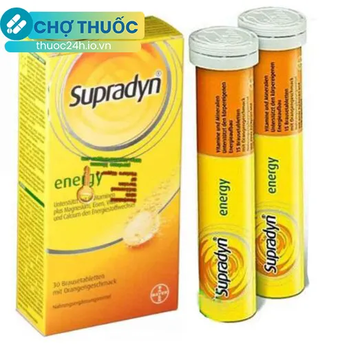 Supradyn Energy ( viên sủi bọt )