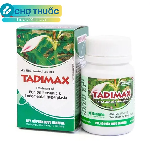 Tadimax (Hộp 42 viên)