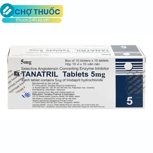 Tanatril Tablets 5mg