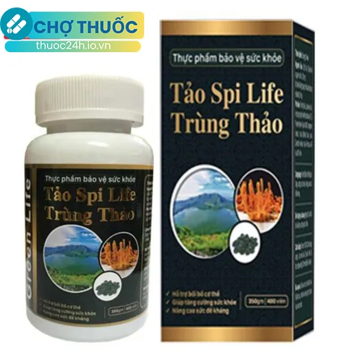 Tảo Spi Life Trùng Thảo