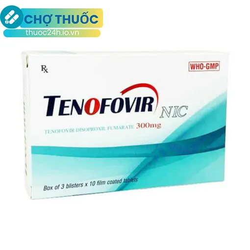 Tenofovir Nic (viên nén)