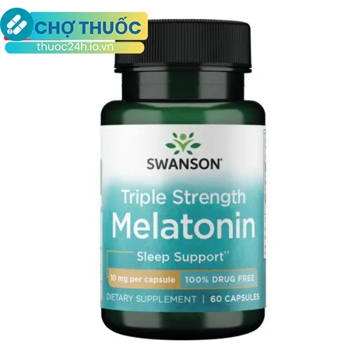 Triple Strength Melatonin 10mg Swanson