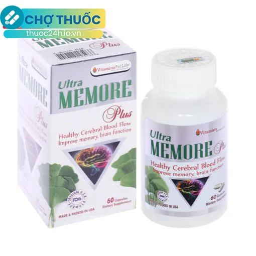 Ultra Memore Plus 60 viên