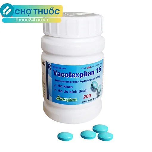 Vacotexphan 15 (Chai 200 viên)