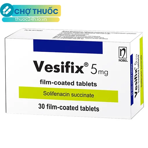 Vesifix 5mg Film Coated Tablets