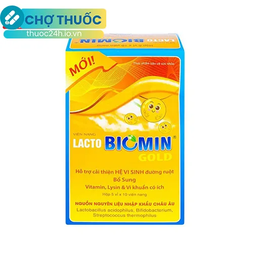 Viên nang Lacto Biomin Gold