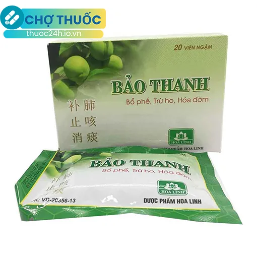 Viên ngậm Bảo Thanh (20 viên)