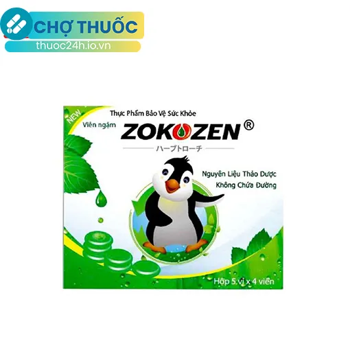 Viên ngậm ho Zokozen