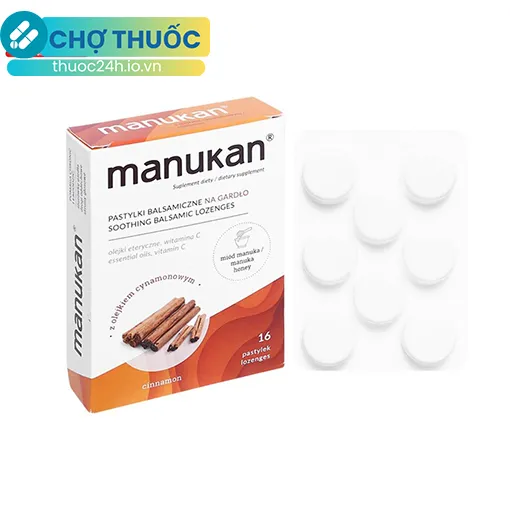 Viên ngậm Manukan Cinnamon