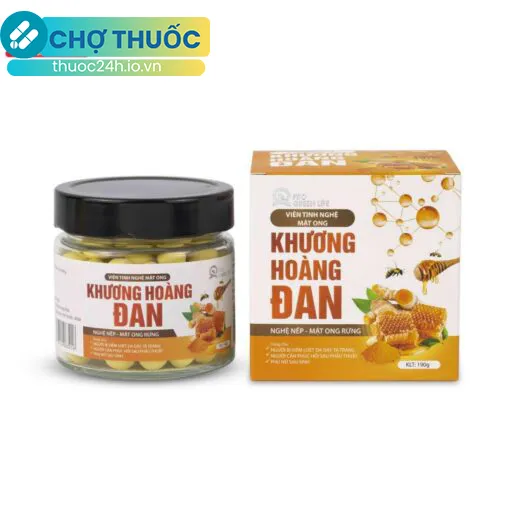 Viên tinh nghệ mật ong Khương Hoàng Đan