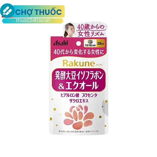 Viên uống Asahi Rakune 28 viên