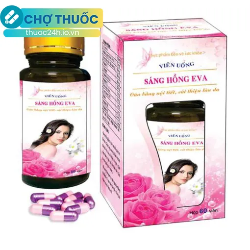 Viên uống sáng hồng Eva