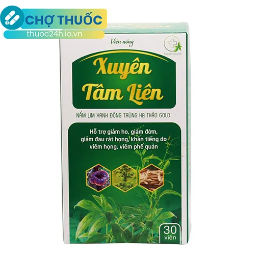 Viên uống Xuyên Tâm Liên Best Health
