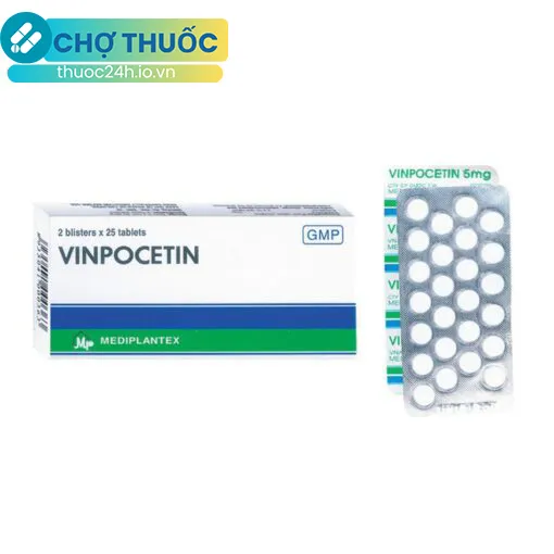 Vinpocetin 5mg Mediplantex