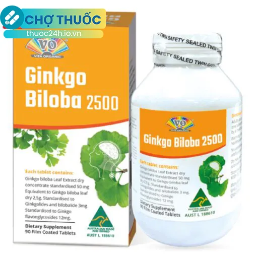 Vita Organic Ginkgo Biloba 2500