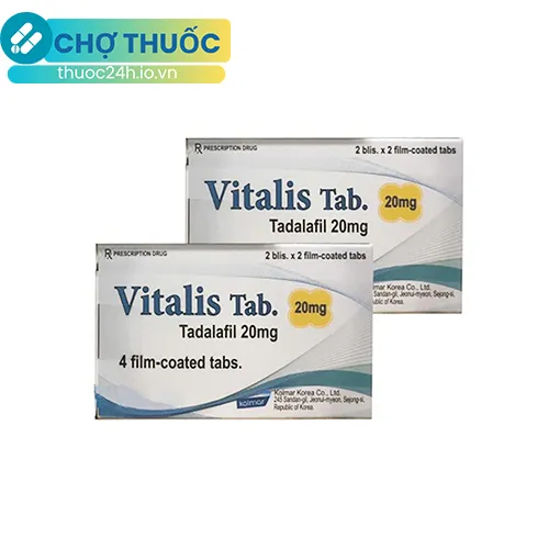 Vitalis Tab 20mg
