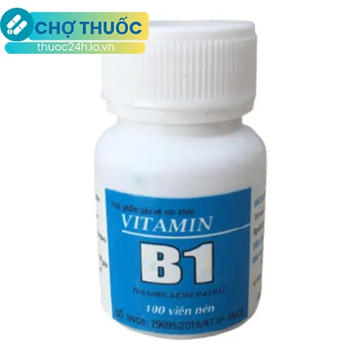 Vitamin B1 2,5mg Đại Y (100 viên)