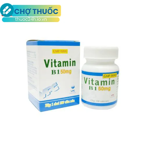 Vitamin B1 50mg Dược Cửu Long