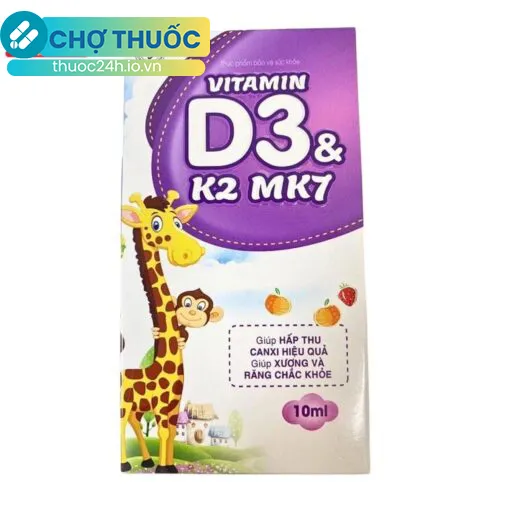 Vitamin D3 & K2 MK7