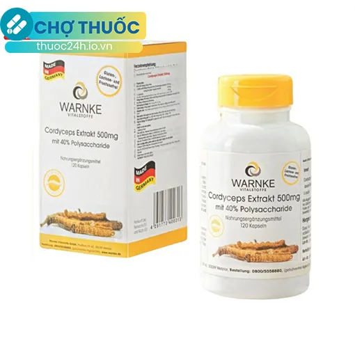 Warnke Cordyceps Extrakt 500mg