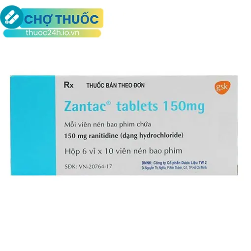 Zantac Tablets 150mg